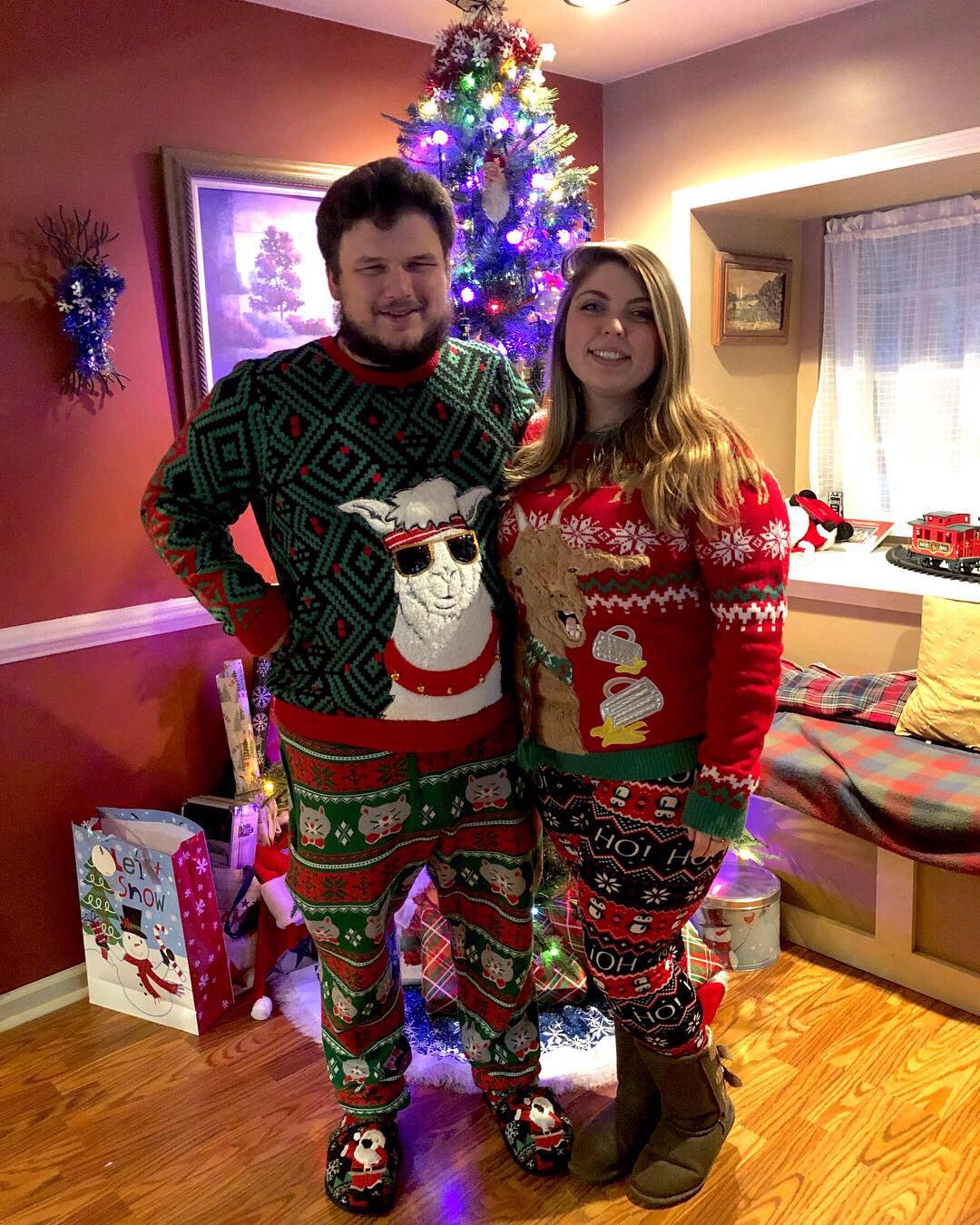 So glad I have someone who loves to get into the Christmas Spirit with me 💕