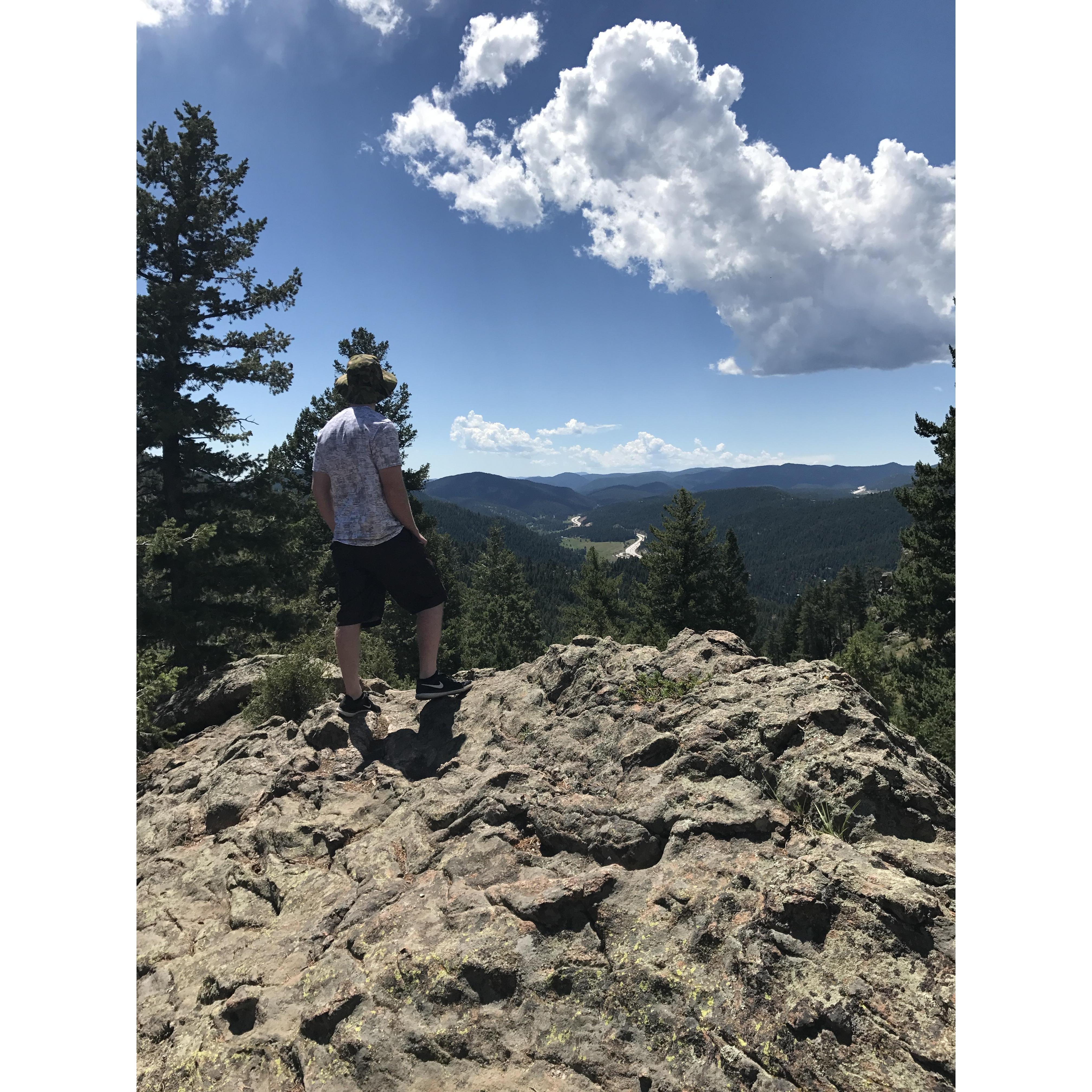 Sharing in our love of nature and hiking!