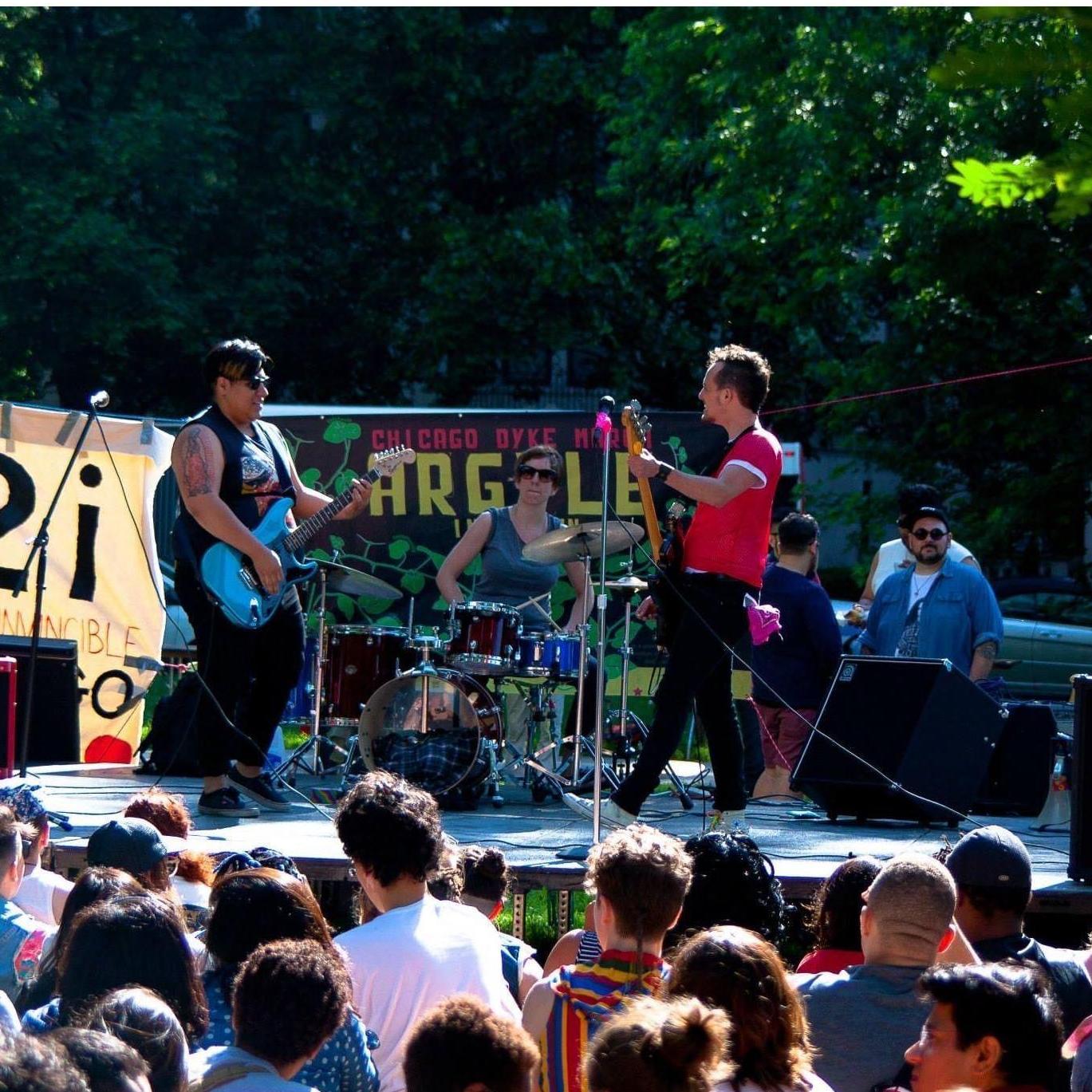 You F*ckin Oughta Know at Dyke March Rally 2014