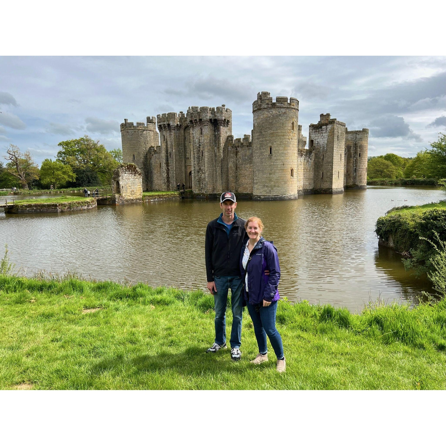 Visiting a castle in England