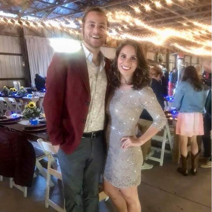 A budding romance, Nick as a plus one, now we are asking you for your plus ones! This is our first picture as a couple.