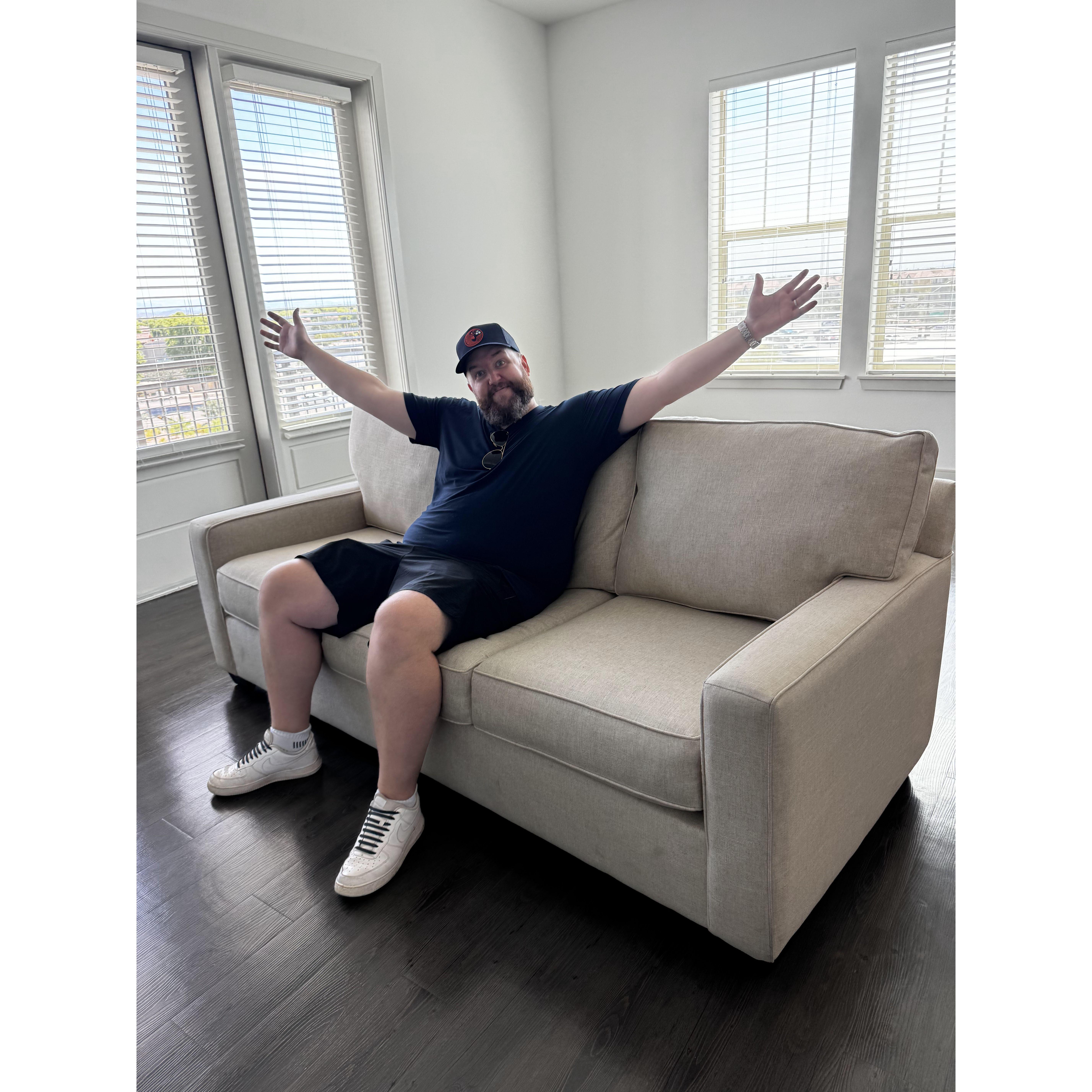 Our first real home