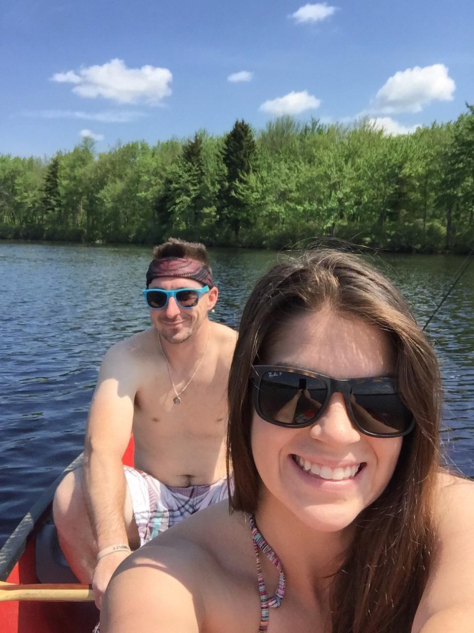 Canoeing fun!
