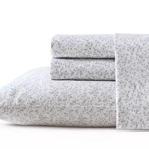 CLOSEOUT! Laura Ashley 300 Thread Count Cotton Sateen Sheet Sets - Macy's