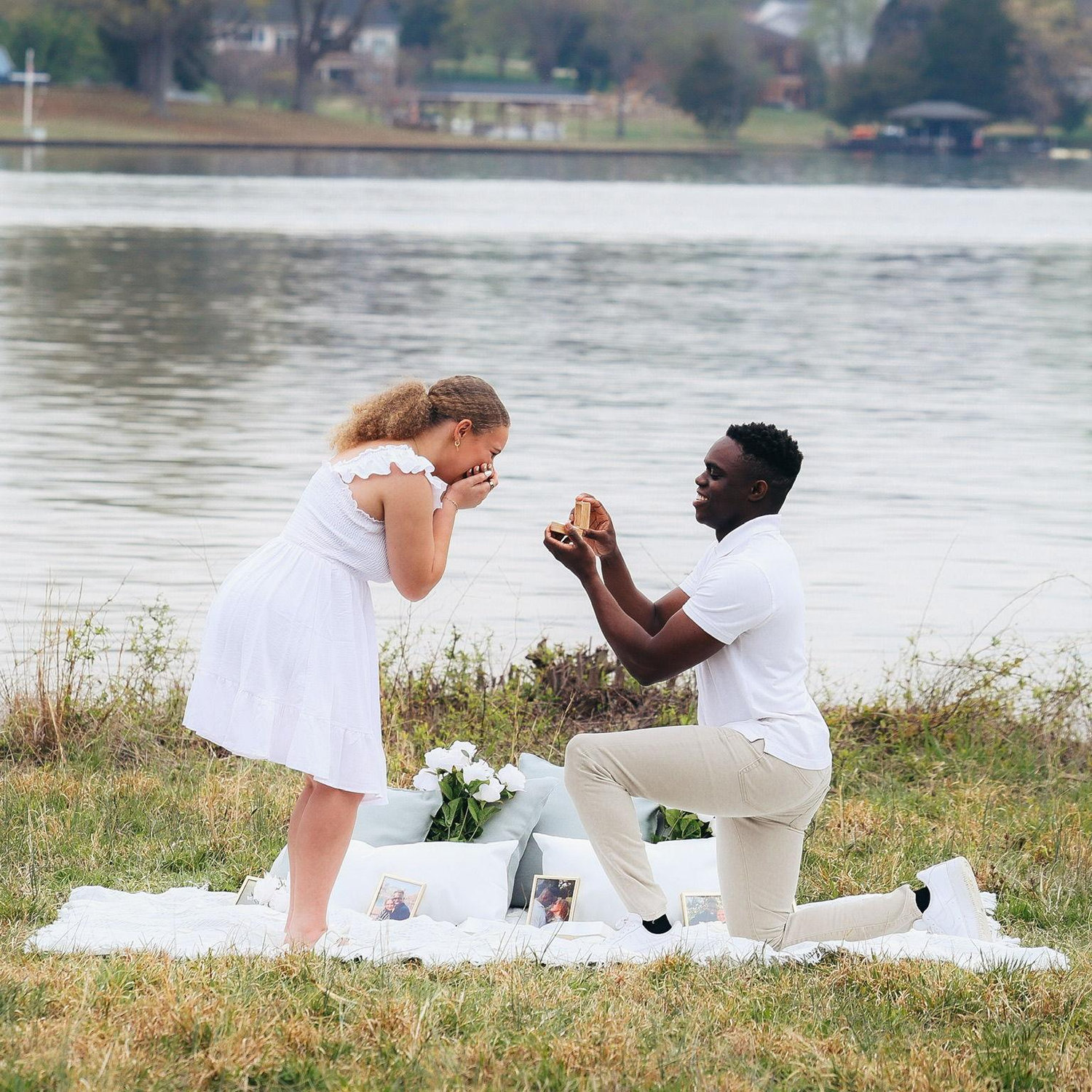 She said yes! (Duh)