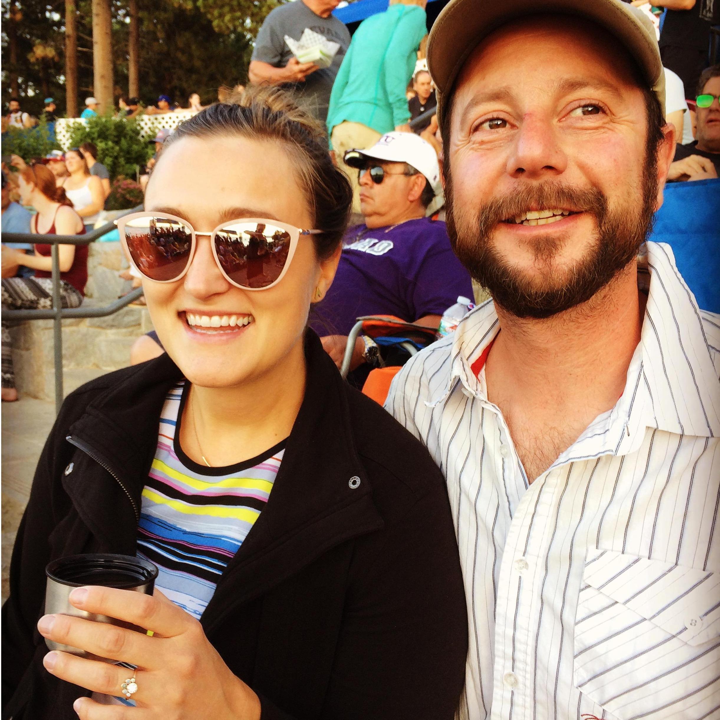 Live at Lakeview summer concerts in South Lake Tahoe. Thank you for the sweet photo, Laura.