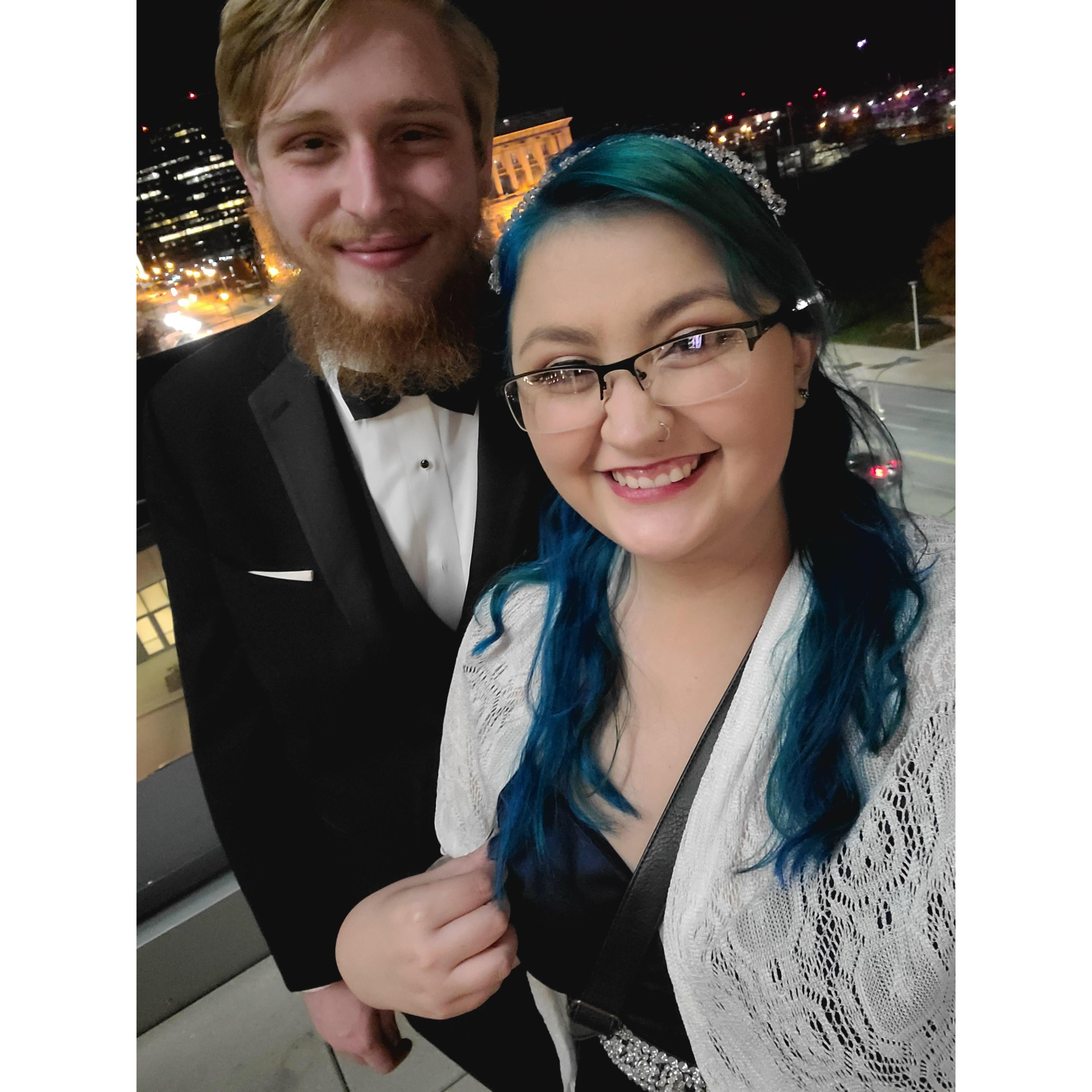 This was from when we attended Kevin and Nicole's wedding
