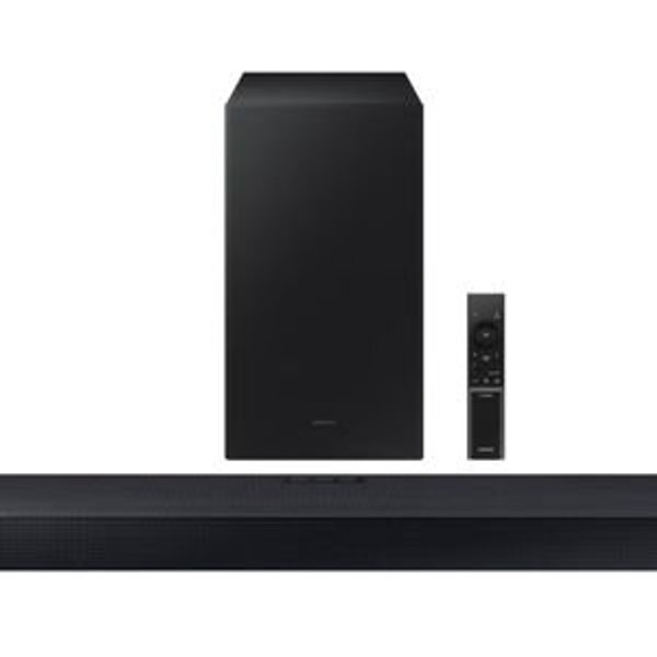 Samsung HW-Q600C/ZA Wi-fi Bluetooth 3.1 Channel Dolby Atmos 40.6" Sound Bar HDMI Cable & Remote Controller, Black, 1 Pack