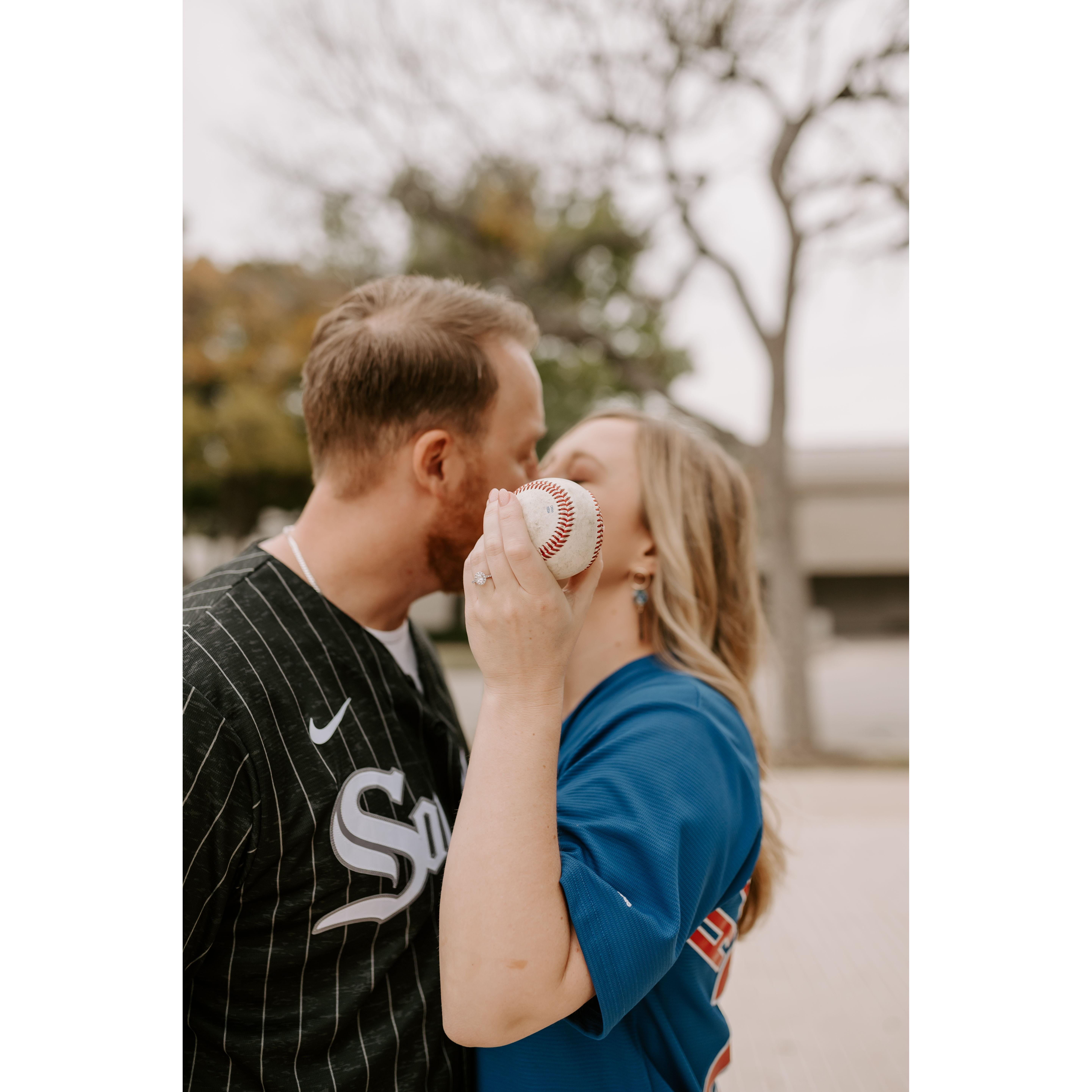 Engagement photos by the lovely, Melissa Koss.
