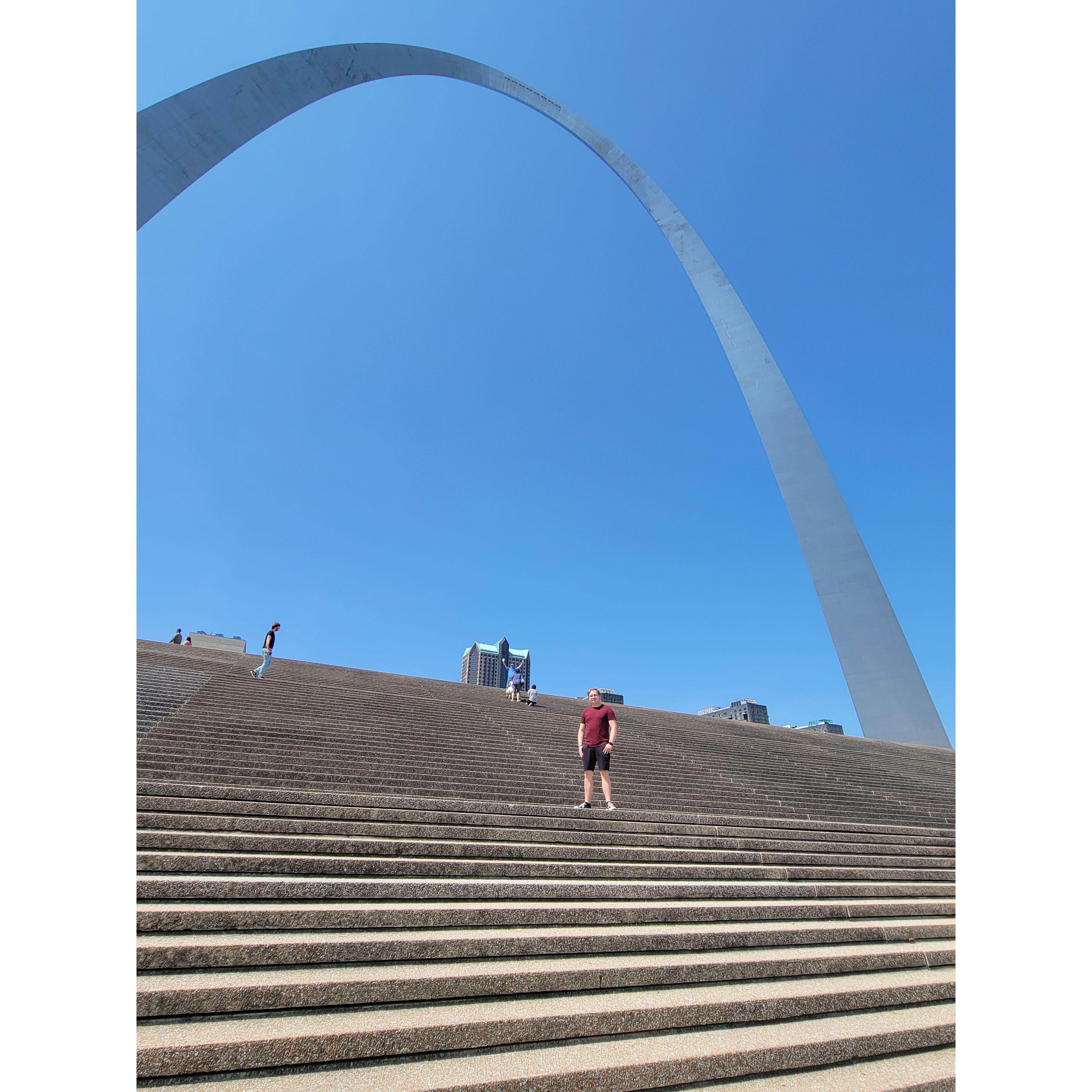 Will at the Arch!
