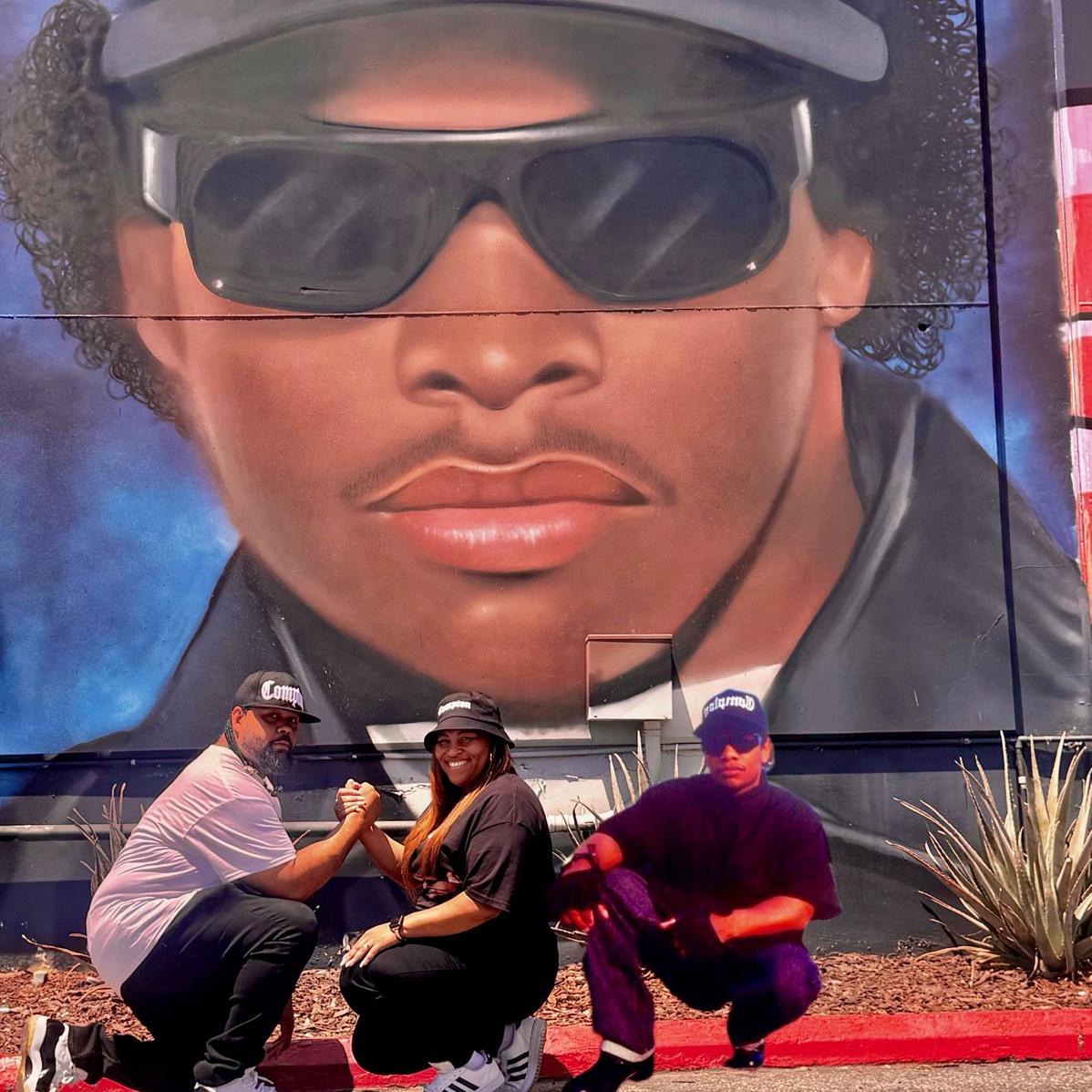 Eazy E made his spiritual appearance lol