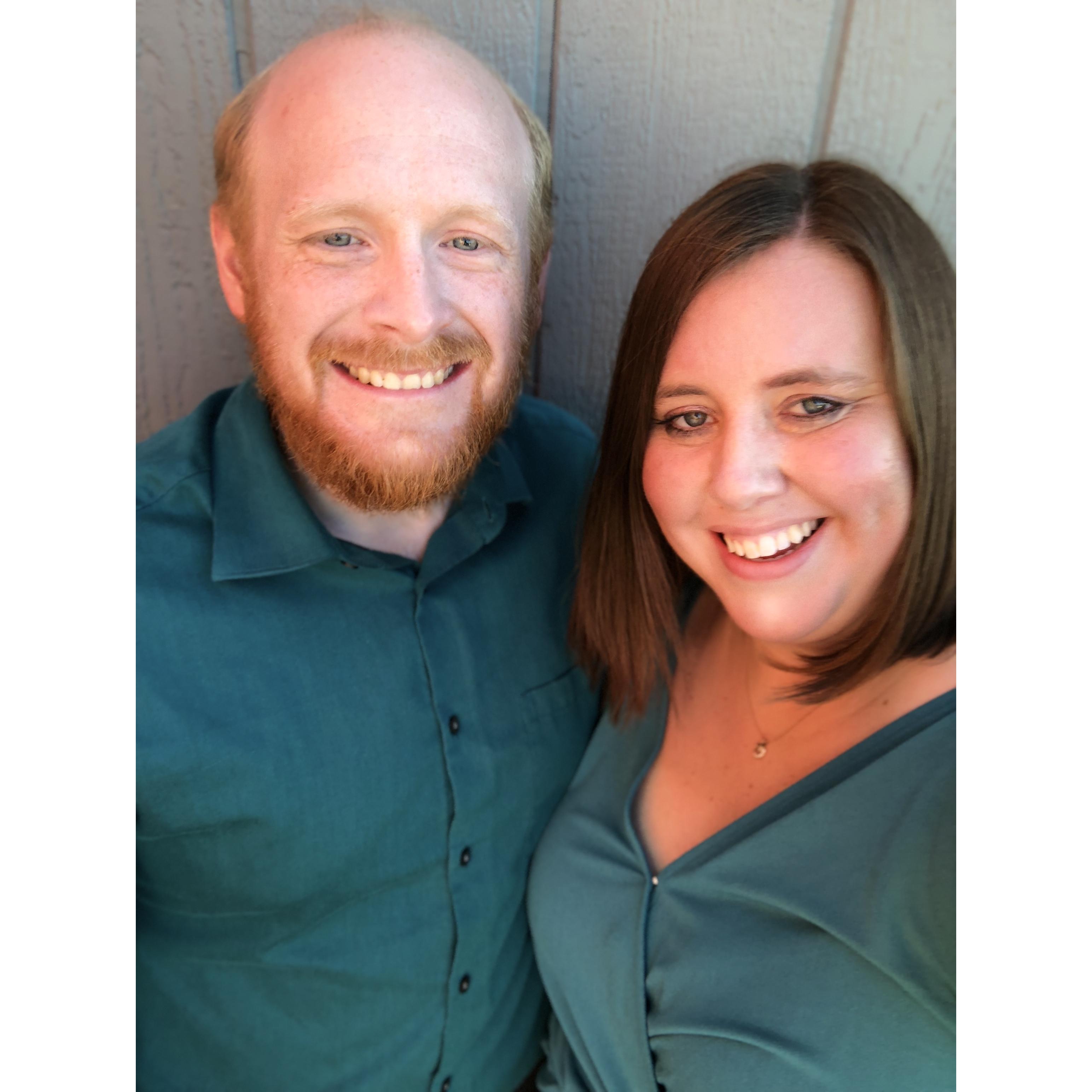 Attended our first wedding together!