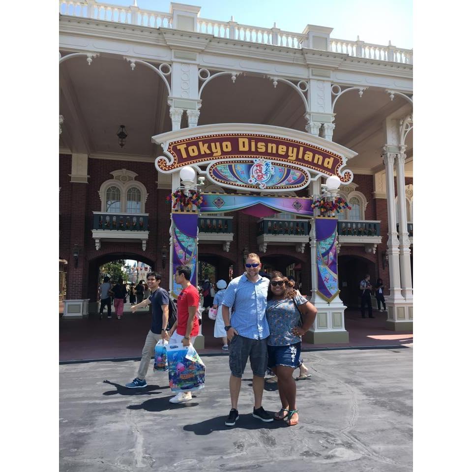 July 2017, a quick stop at Tokyo Disney after a visit to Saipan