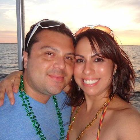 Cinco de Mayo on a dinner cruise in Punta Gorda. 2012