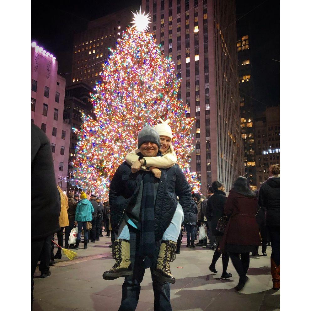 NYC around Christmas-time 2018