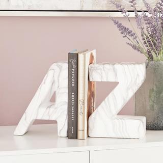 Contemporary A-Z Bookends