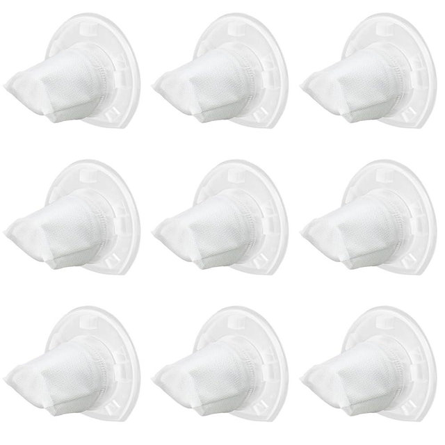 9 Pack Filter Replacement for Black and Decker Power Tools VF110 Dustbuster Cordless Hand Vacuum CHV1410L CHV9610 CHV1210 CHV1410 CHV1510 BDH2000L, 90558113-01