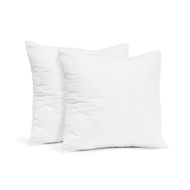Square Sofa Throw Pillow Inserts - 18"x18" - 2 Pack