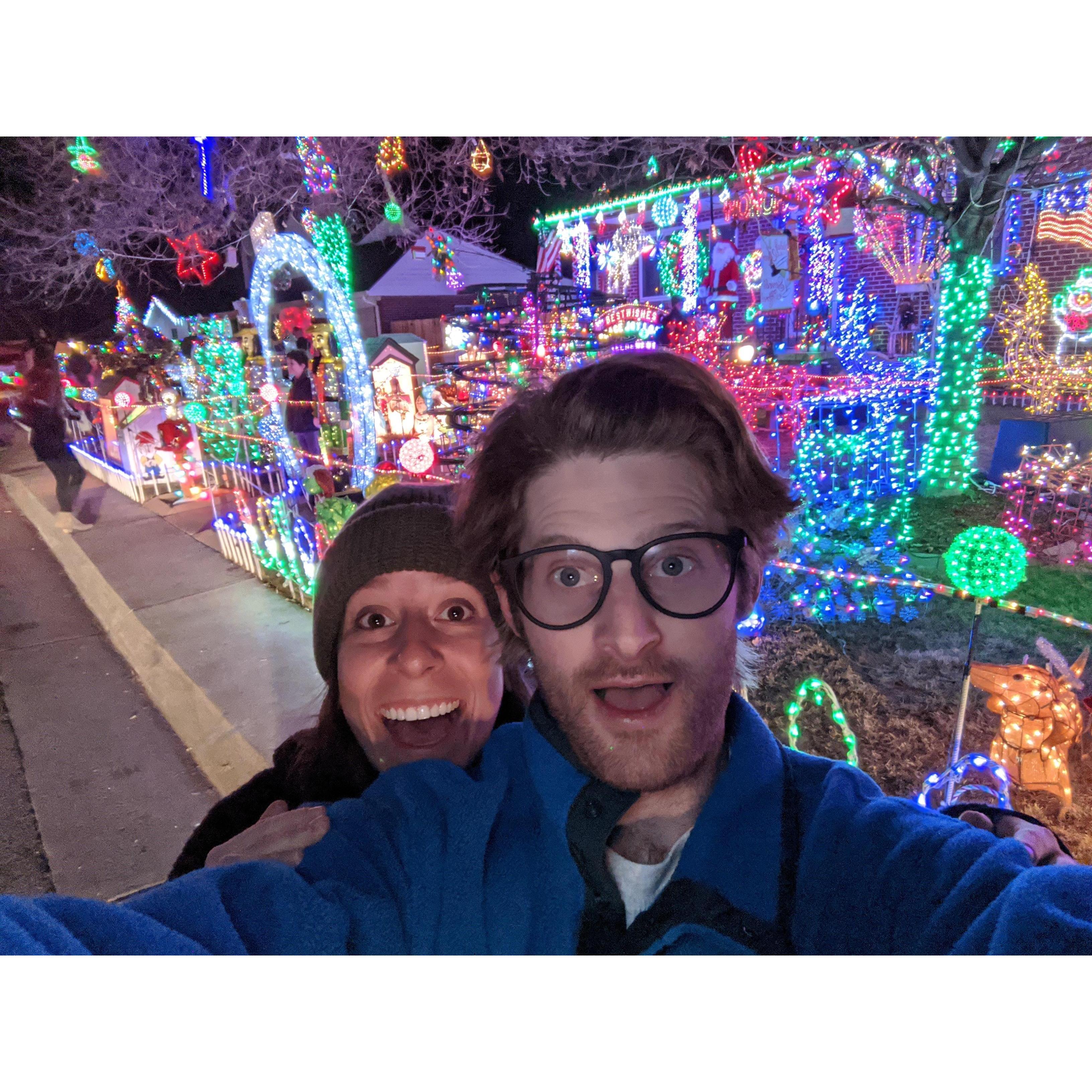 Christmas eve tradition- seeing the best Christmas lights in Denver