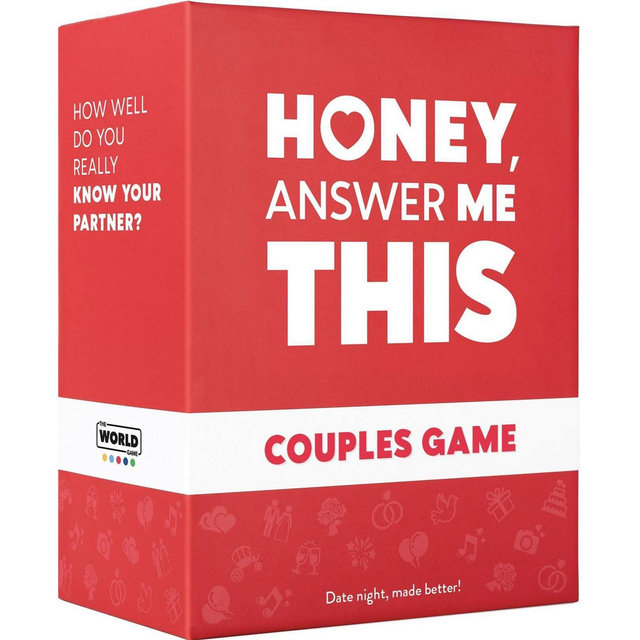 The World Game HONEY, Answer Me This - Couples Game