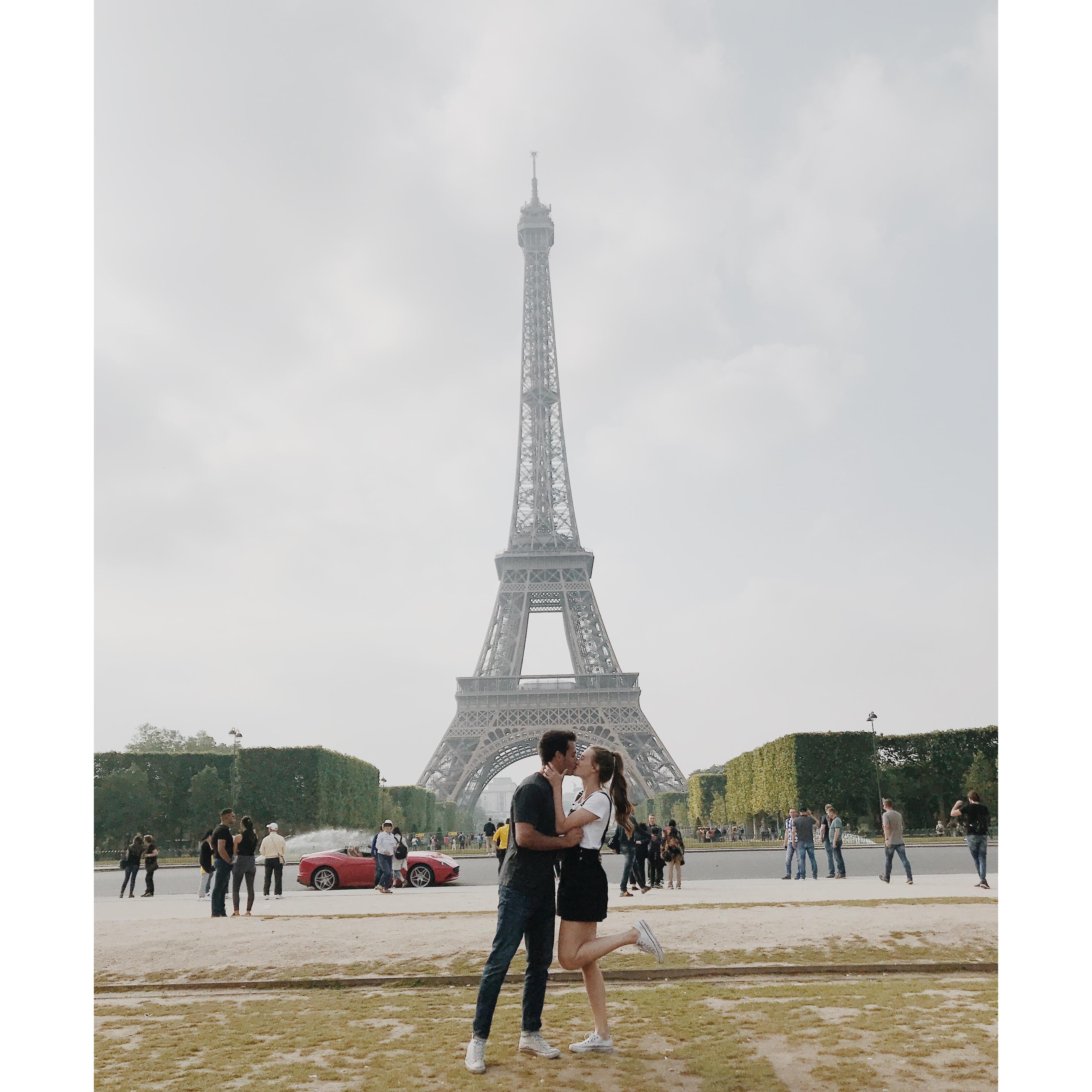 Last stop, Eiffel Tower!