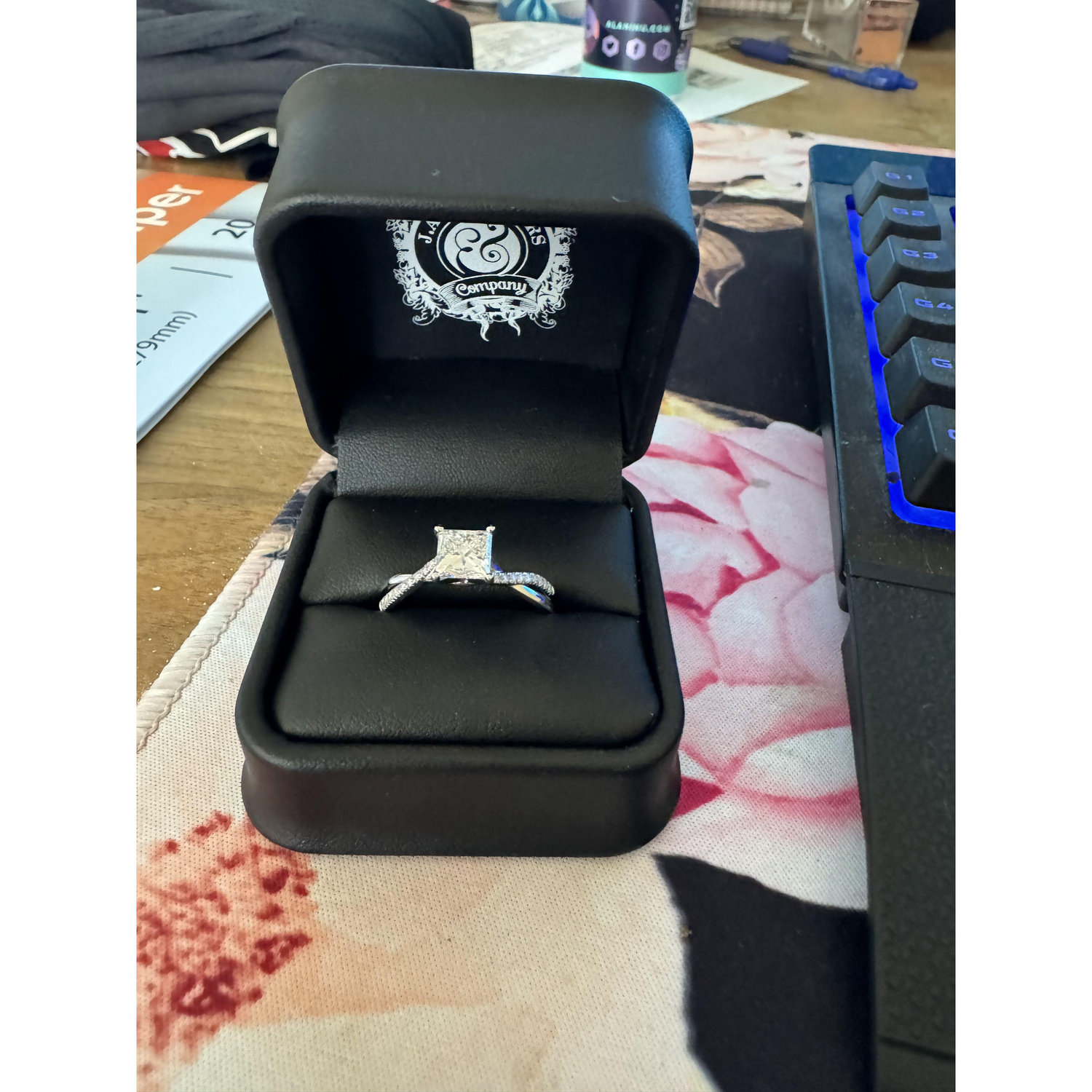 Her ring!!!
