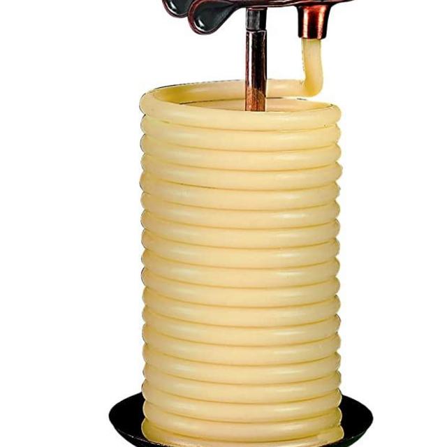 Candle by the Hour 80-Hour Citronella Candle, Eco-friendly Natural Beeswax with Cotton Wick