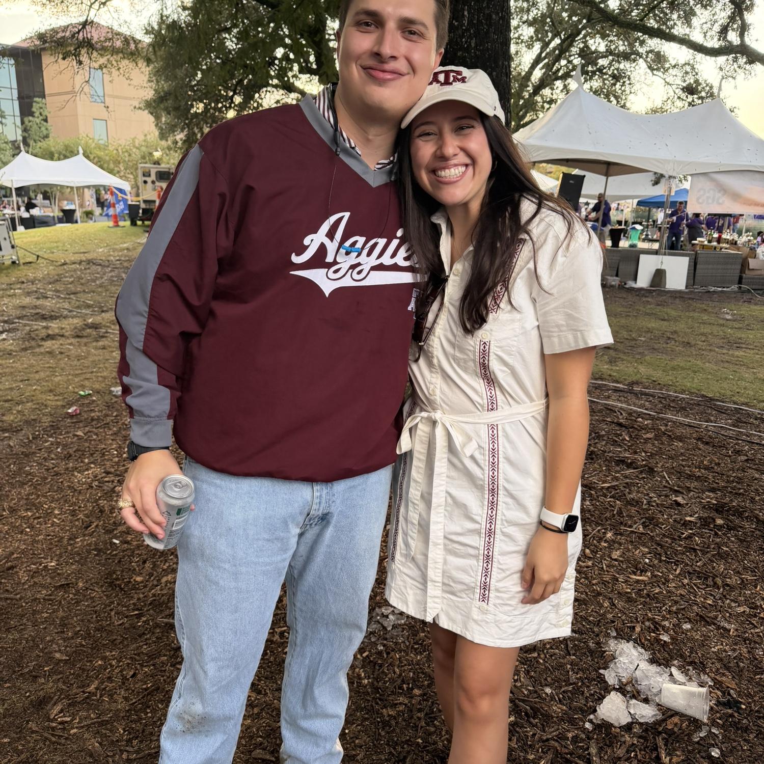Marc and Christina go to Baton Rouge to watch LSU vs A&M in tiger stadium. Aggies won 49-25!! Gig Em!