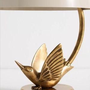 The Icon Table Lamp: Hummingbird Edition