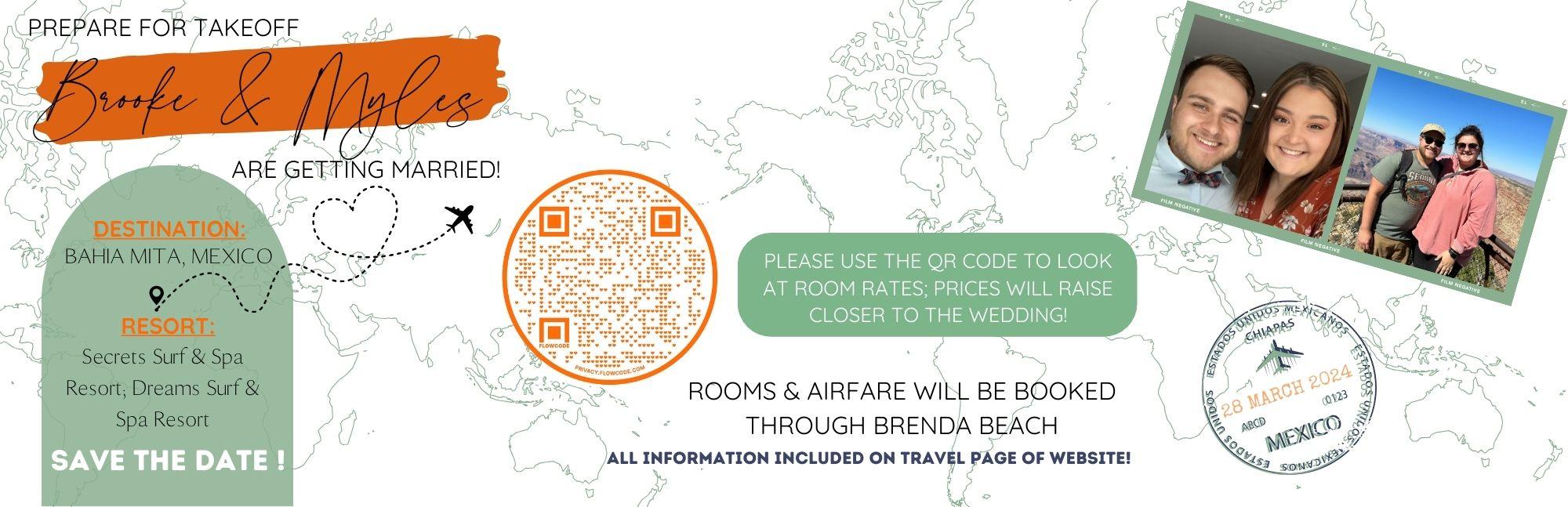 The Wedding Website of Brooke Wilburn and Myles Foster