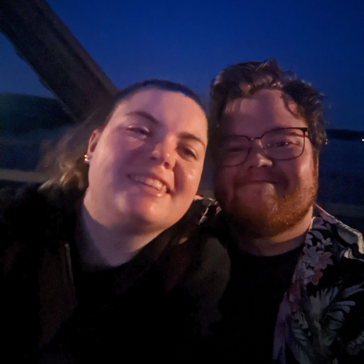 Our first of many pictures together