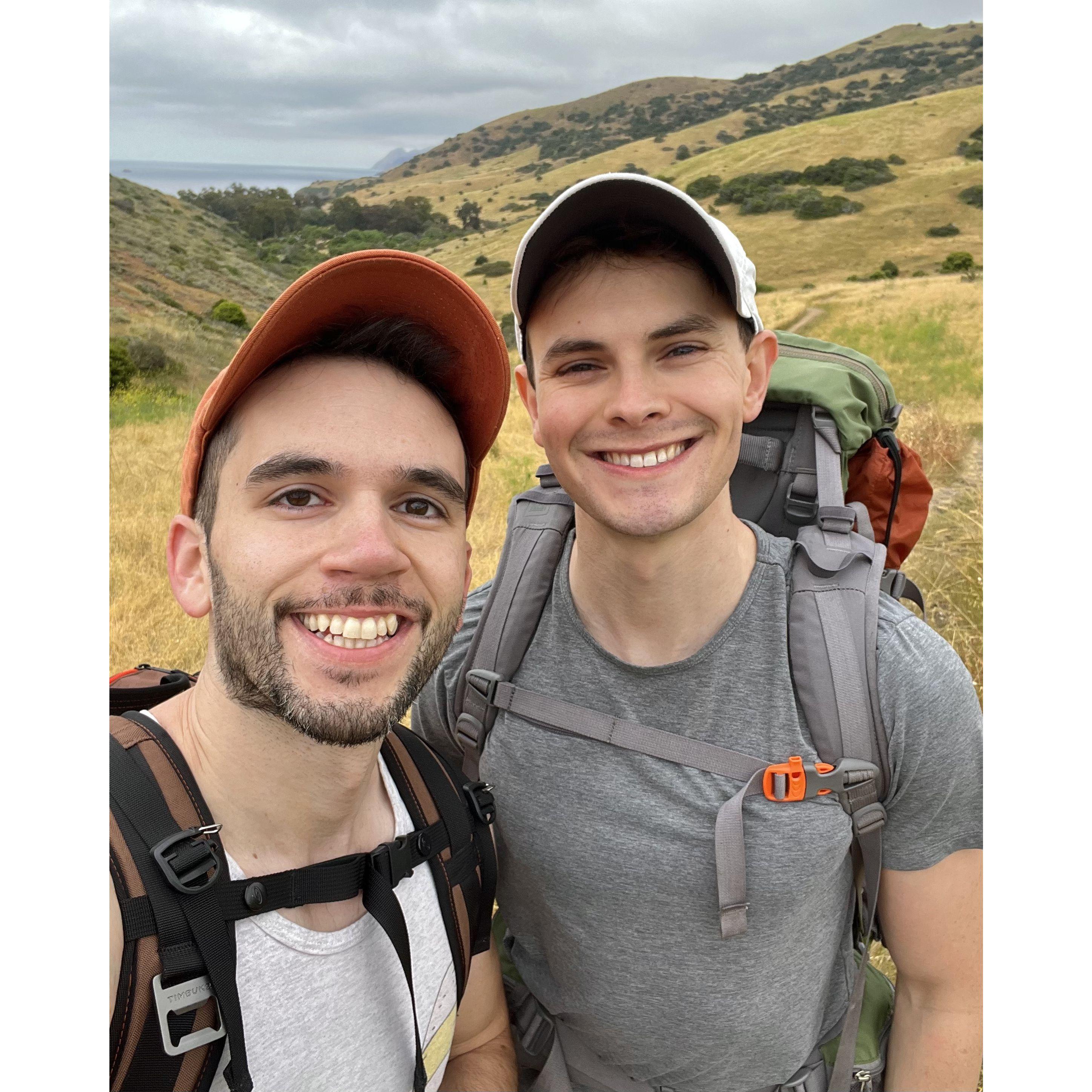 Backpacking across Catalina Island 2023