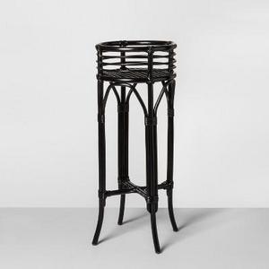 Rattan Plant Stand - Black - Opalhouse™