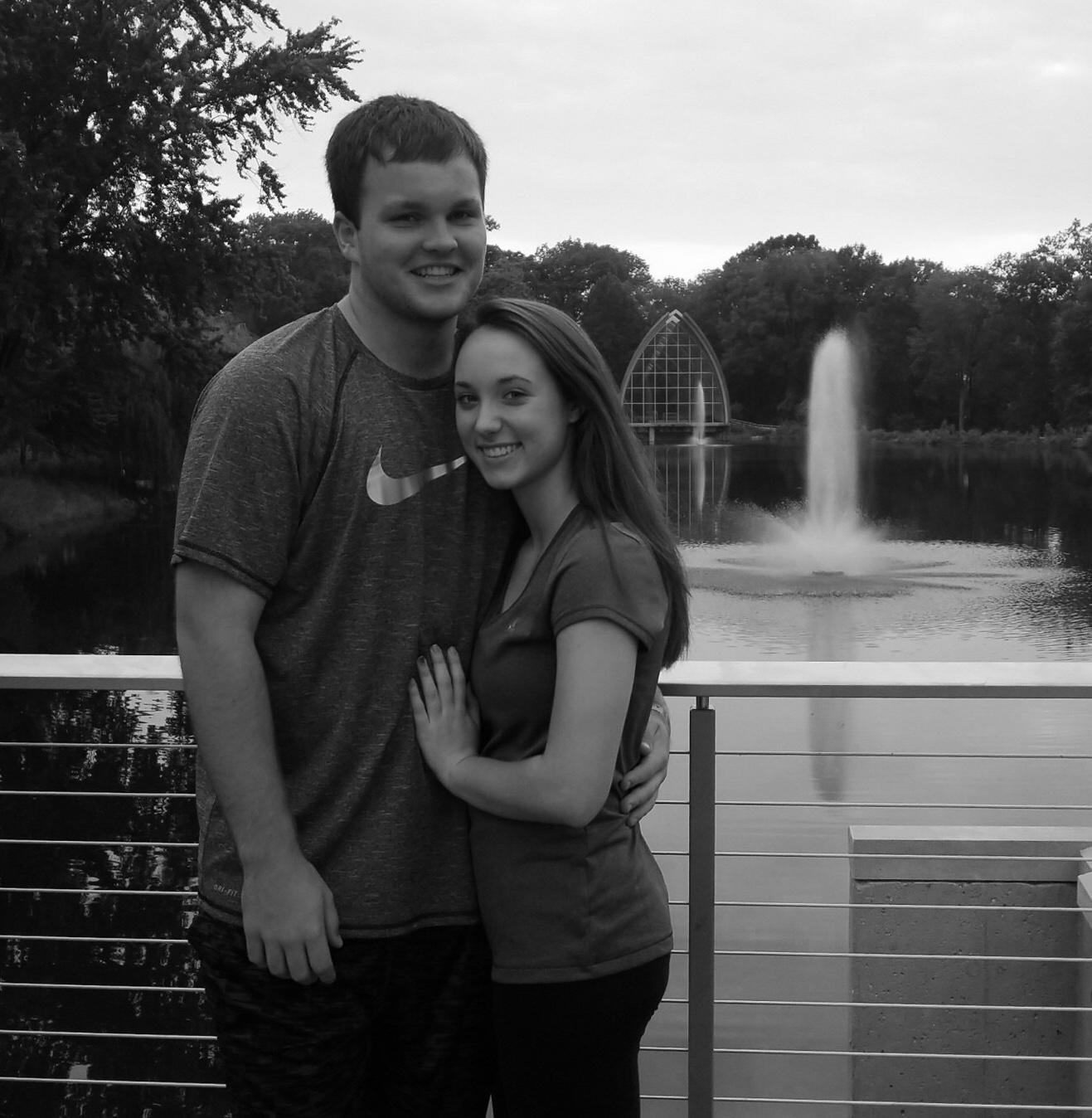 Little did we know that we would get married in the same chapel almost 4 years later :)