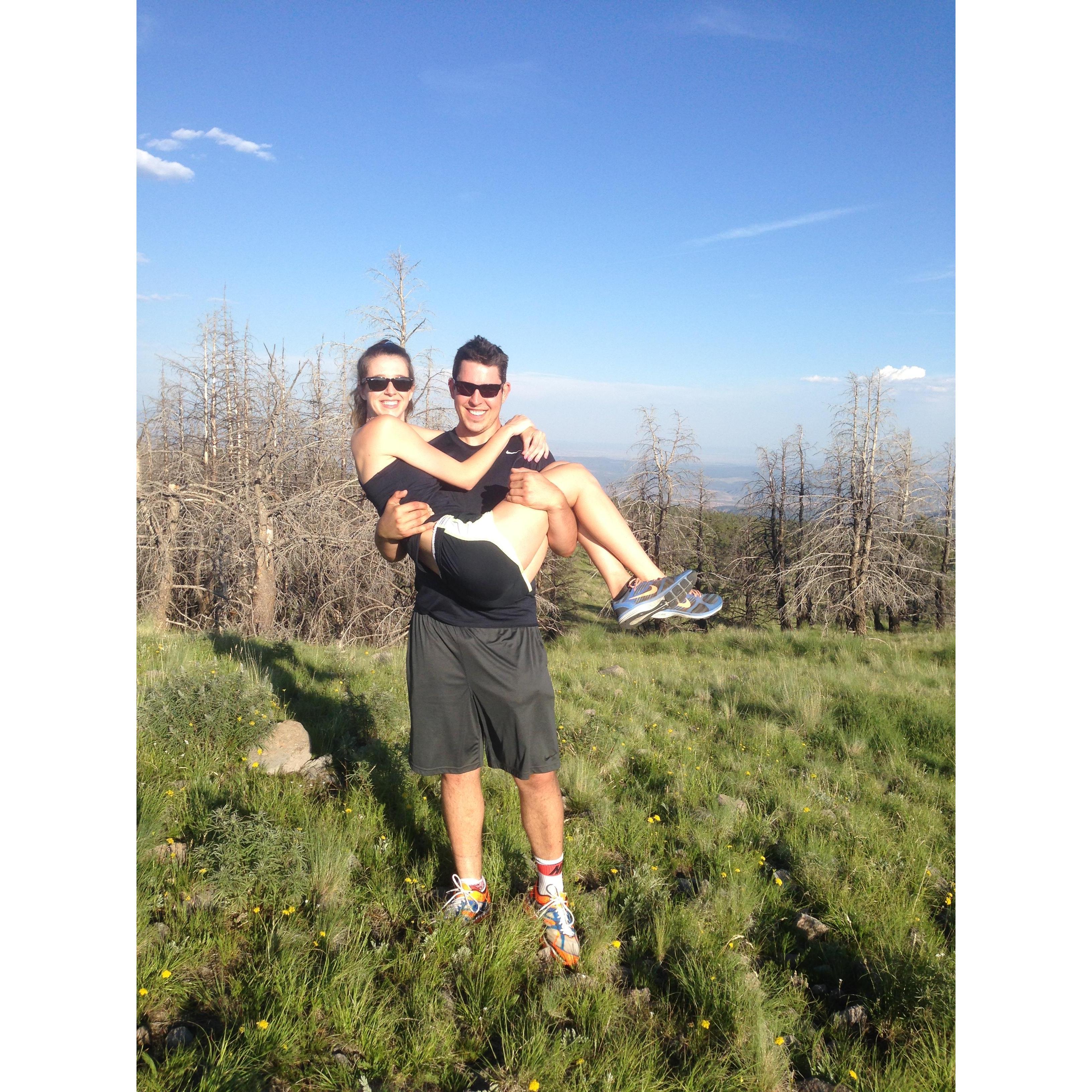 The day we became boyfriend and girlfriend: Jemez Springs, NM (June 20, 2015)