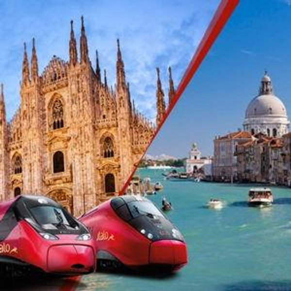 Tren de Milán a Venecia