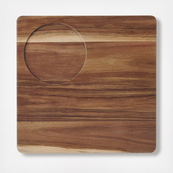 Mikasa Glenwood Serve Board with Glass Dome Cloche - Thumbnail 5