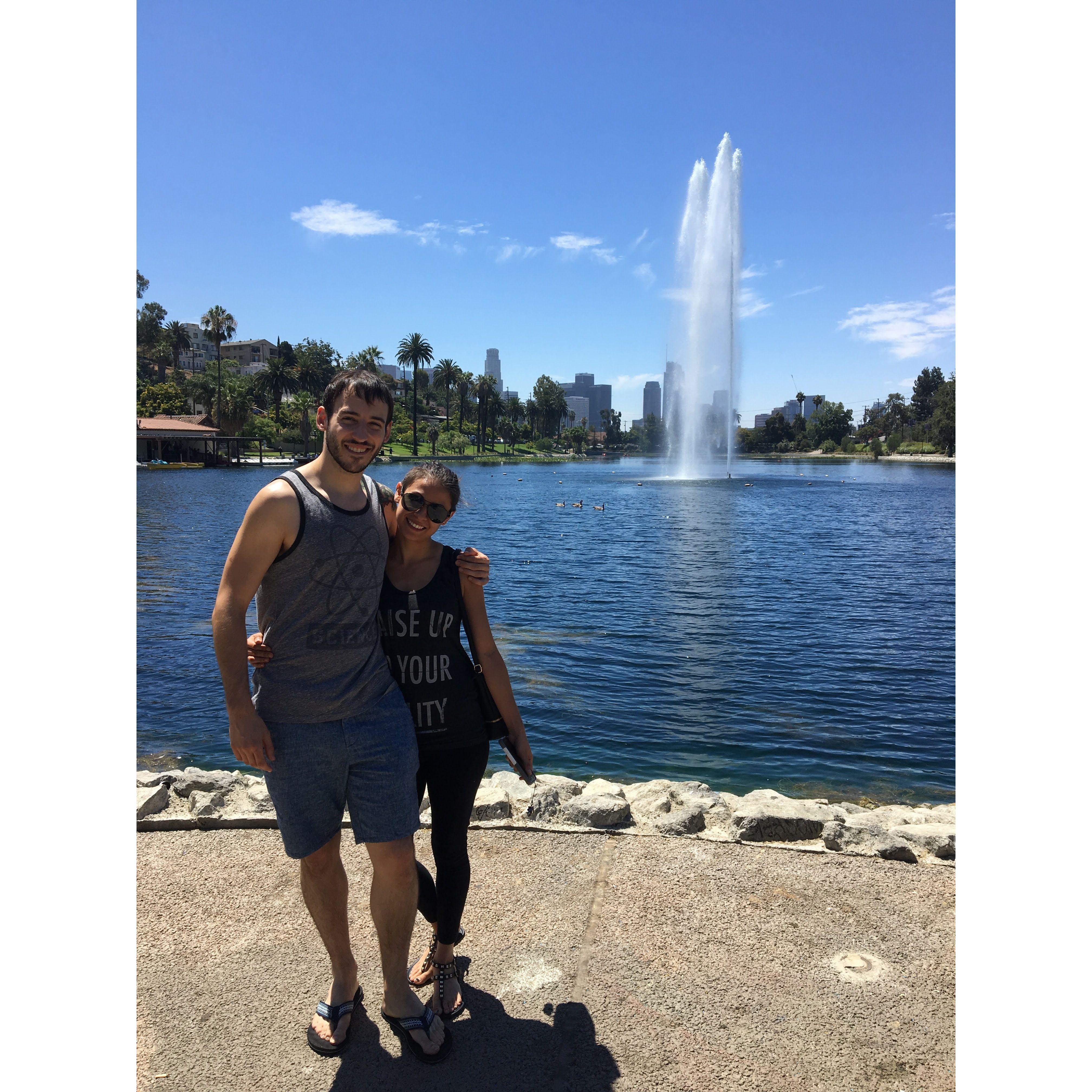 Echo Park Lake, CA