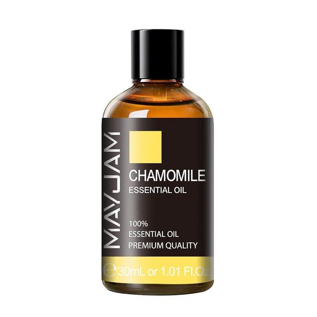 Chamomile Essential Oil, MAYJAM Premium Pure Essential Oils for Diffusers for Home and Office, 1.01FL.OZ/30ML Chamomile Oil for Massage, Diffuser, Candle Soap Making