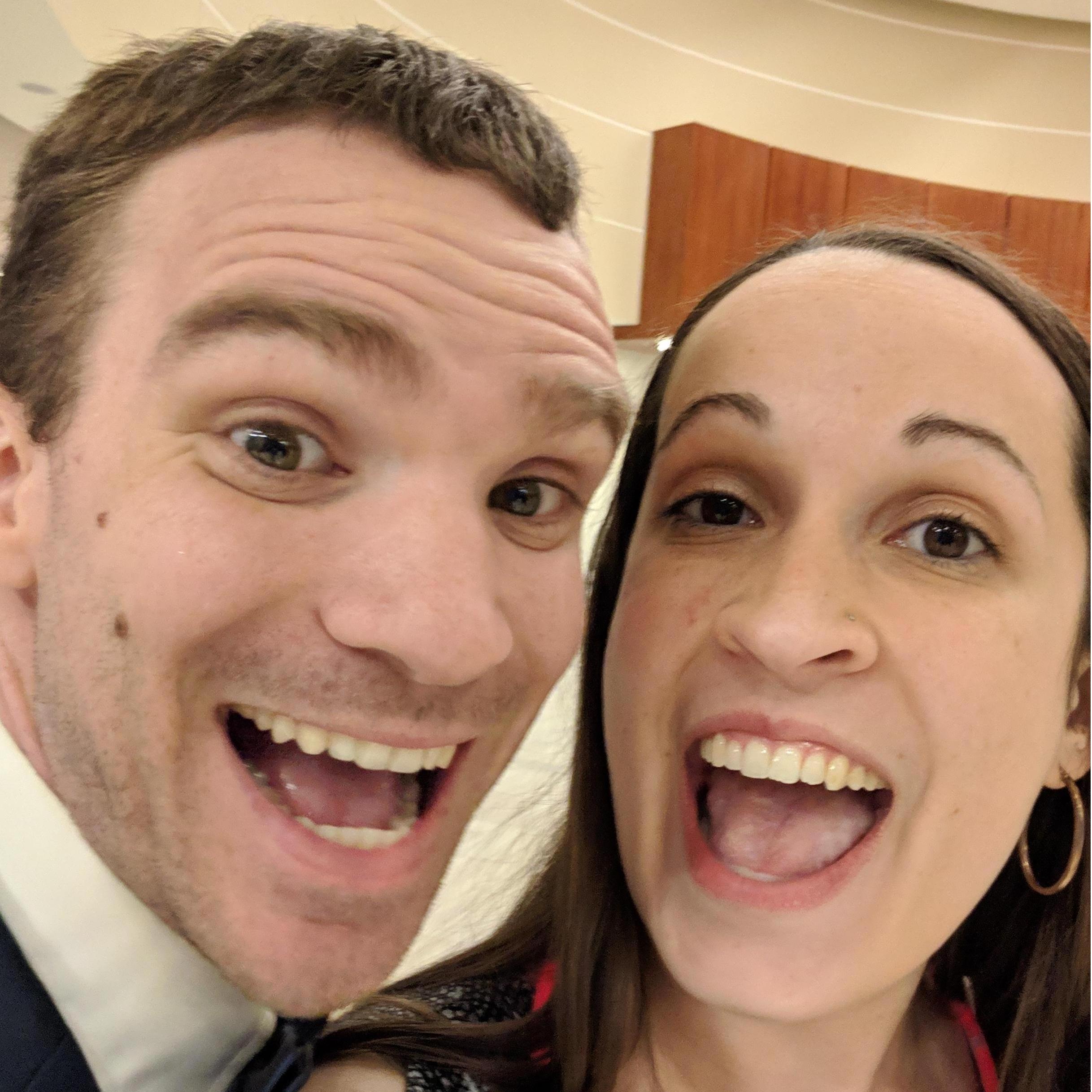 Had a blast at cousin Mary's wedding in January!