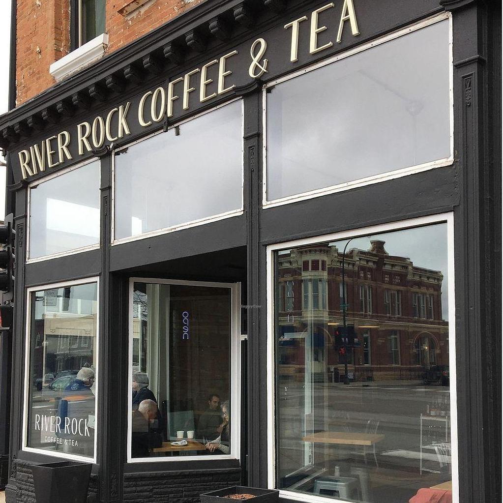 November 2021: Zoe got brave enough to message Sam after thinking he was cute for the past year. A few weeks later, they had their first date here: River Rock Coffee in St. Peter, MN