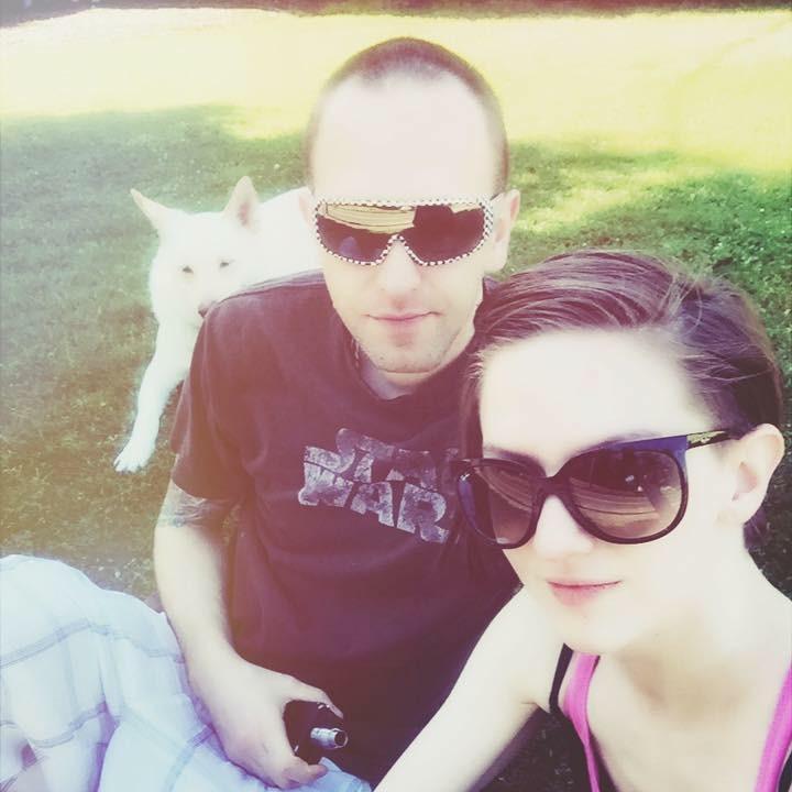 Out for a walk in gorgeous weather enjoying each other’s company