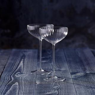 Quinn Champagne Coupe Glass, Set of 2