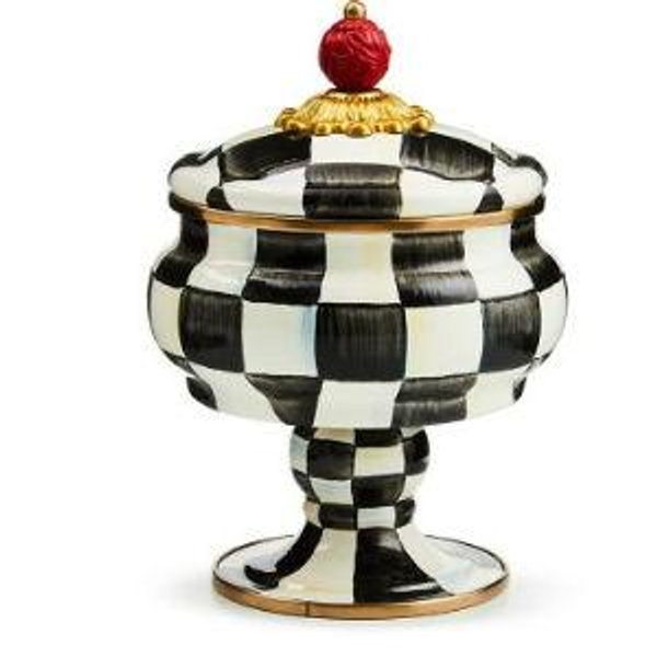 Courtly Check Curiosity Pot