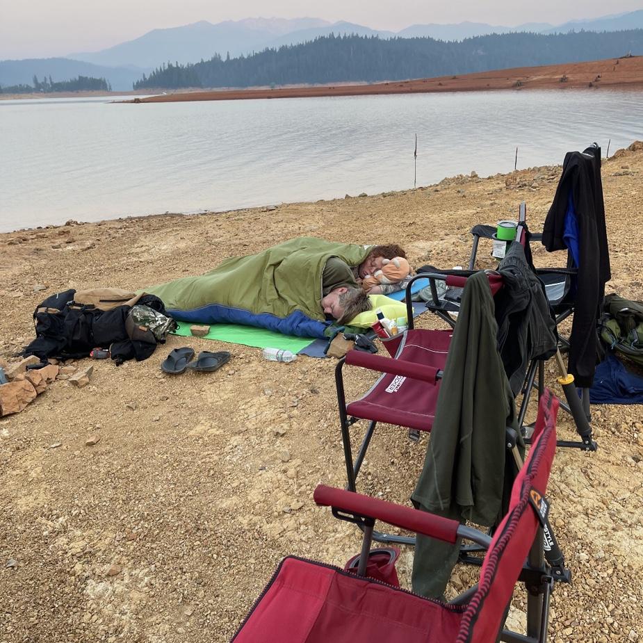 Cowboy camping w grandma and grumppa - Shasta lake