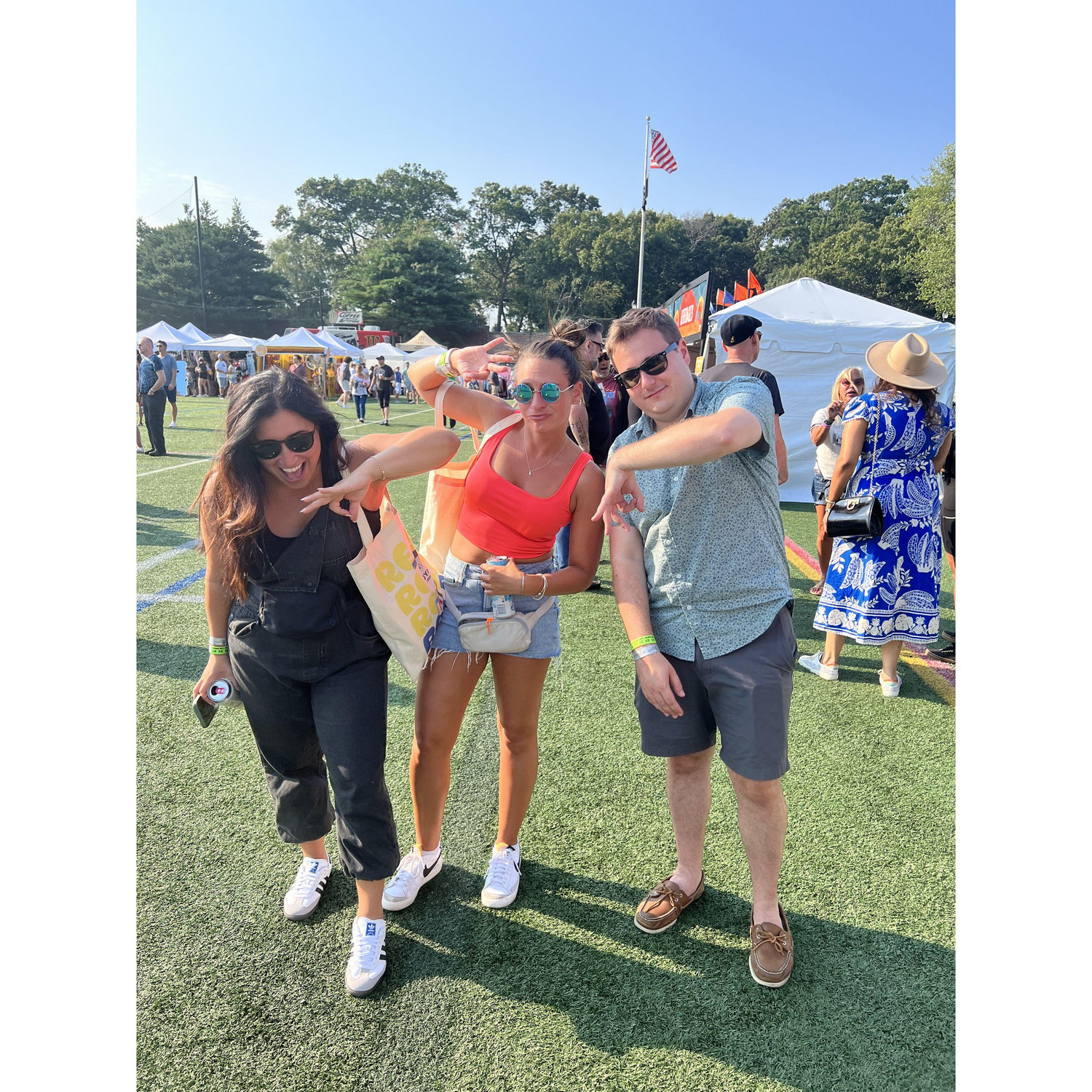Danny D with Erika and Steph at inbetwixt days 2023 — bring back inbetween days plz