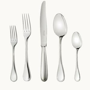 Perle 5-Piece Stainless Steel Flatware Set | Christofle