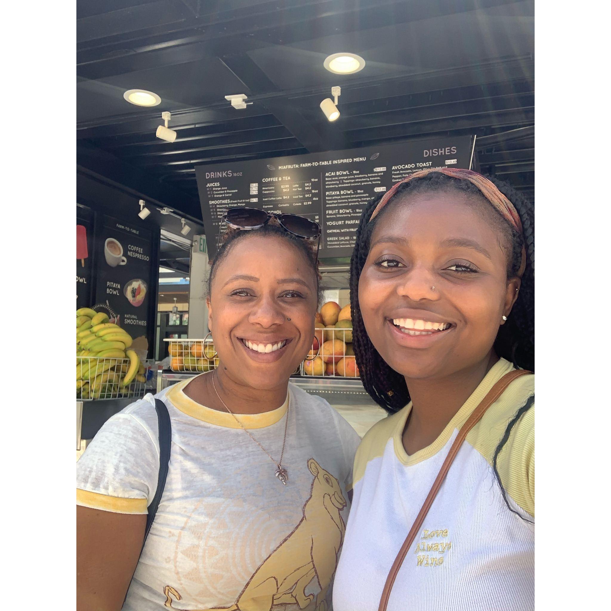 Christiana and Terry's mom x