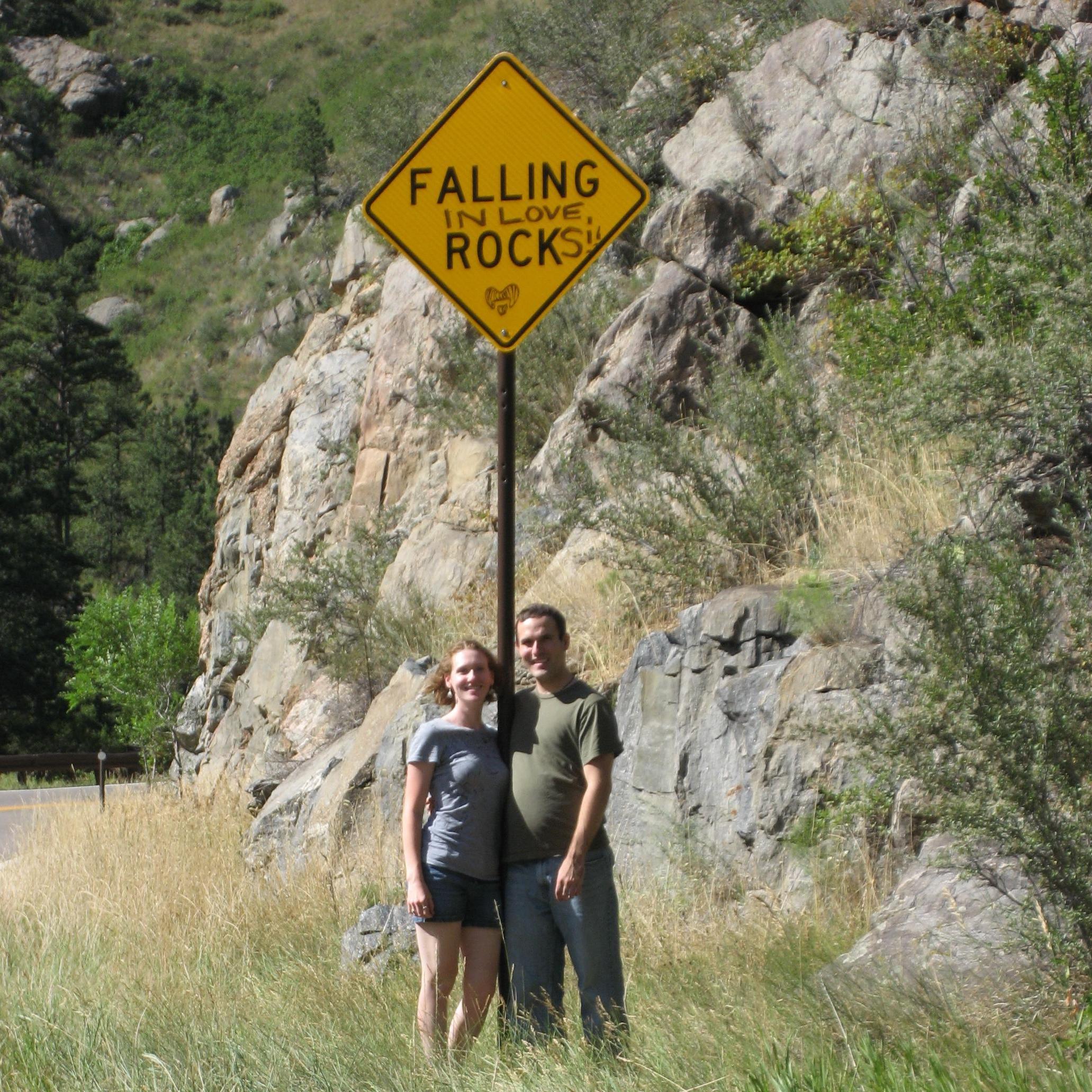 "Falling in love rocks!"