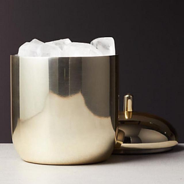 Mae Champagne Gold Ice Bucket